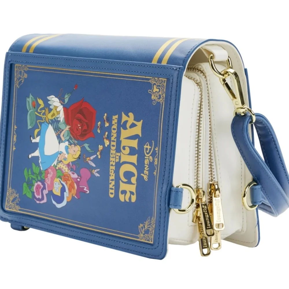 Loungefly CROSSBODY BAG - ALICE IN WONDERLAND - Picture 1 of 8